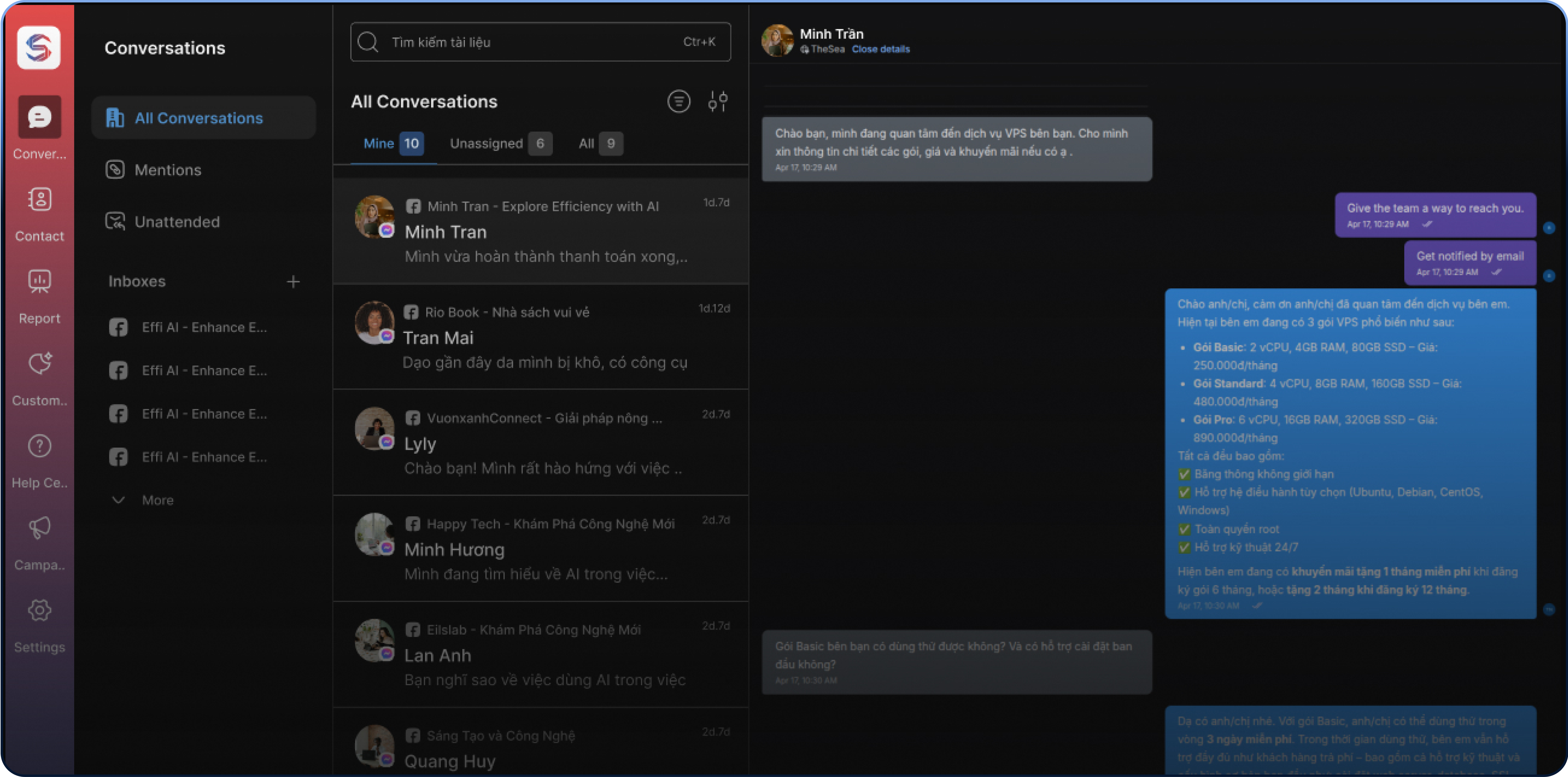 Salesman AI platform preview